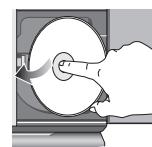PANASONIC SC-HC35EF-K - Insertion d'un disque - 1