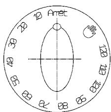 ROSIERES RCE 5425 RBCO - Symboles des fonctions - 1