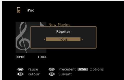 MARANTZ NR1603B - Lecture répétée (répéter) - 3