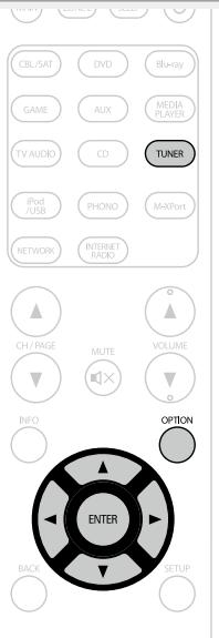 MARANTZ NR1603B - □ Syntonisation en entrant la fréquence radio (accord direct) - 1