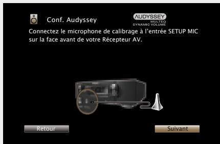 MARANTZ NR1603B - Sélectionner “démarrer” et appuyez ensuite sur ENTER. - 2