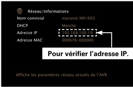 MARANTZ NR1603B - Fonction de contrôle internet - 2
