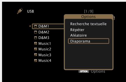 MARANTZ NR1603B - Lecture d'images fixes dans l'ordre (diaporama) - 3