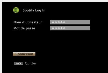 MARANTZ NR1603B - Appuyez sur network. - 4