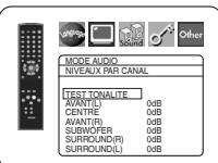 DENON DVD1940SRE2 - Niveaux par CANAL - 1