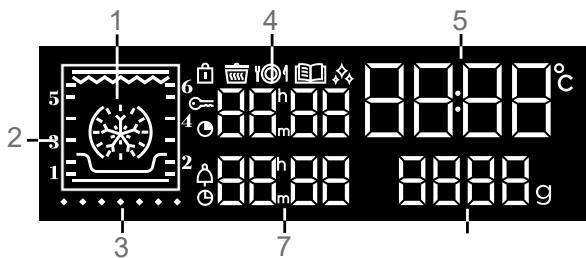 DARTY DFP8363A - - DISPLEJ - 1
