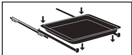 DARTY DFP8363A - INSTALLERING OG DEMONTERING AV GLIDESKINNENE - 3