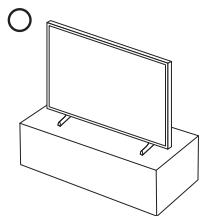 SAMSUNG TQ43LS03BG - Forholdsgreglerved montering af tv'et pa en sukkel - 1