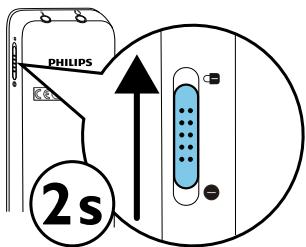 PHILIPS DVT2050/00 - Activer et désactiver le verrou des boutons - 1