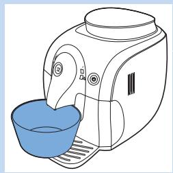 PHILIPS HD8650/01 - Processus de chauffe de la machine - 1