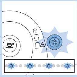 PHILIPS HD8650/01 - Signification des voyants - 2