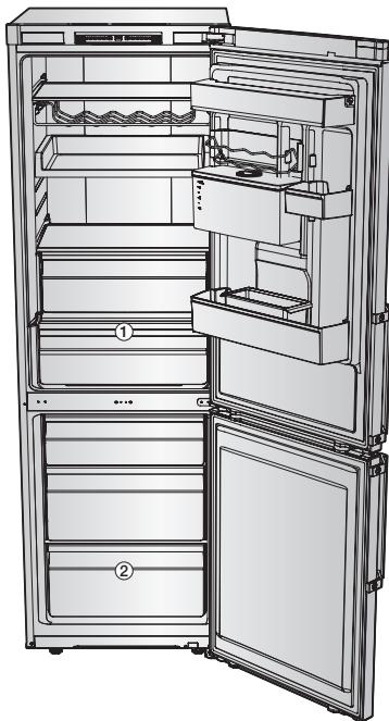 SAMSUNG RB37J501MSA - Alarme de température (pour les modèles avec fonction coolselect zone uniquement, rb37j5**9**, rb37j5**5**) - 1
