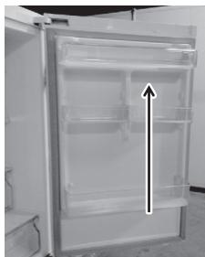 SAMSUNG RB37J501MSA - Démontage de la porte du réfrigérateur - 15