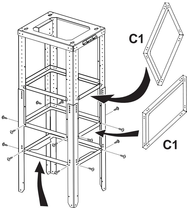 ELECTROLUX AFA 9673 X - Préparation de la structure support - 6