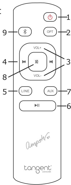 TANGENT AMPSTER BT BLACK - Télécommande: - 1