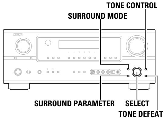 DENON AVR 2106 - Fonctionnement élémentaire - 1