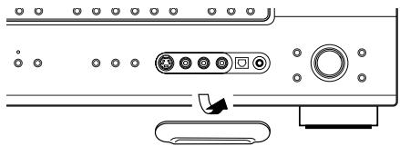 DENON AVR 2106 - Borne v. aux - 1