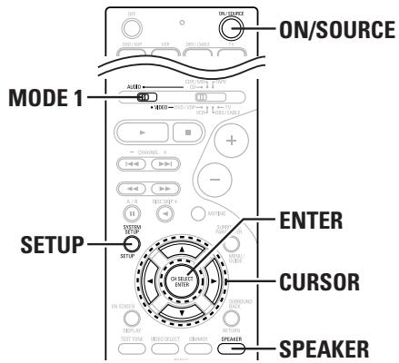 DENON AVR 2106 - Remarque: - 2