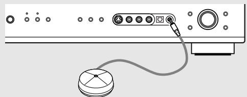 DENON AVR 2106 - Connexion d'un microphone - 1