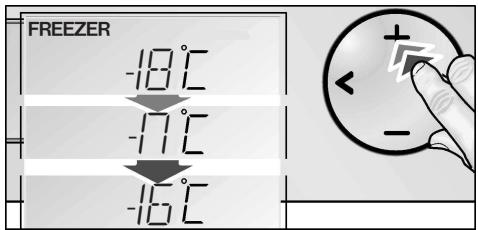 GAGGENAU RF 411-200 - Réglage de la température - 1