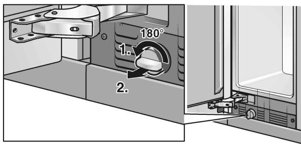 GAGGENAU RF 411-200 - Changement de cartouche filtrante - 1