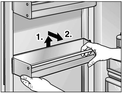 GAGGENAU RF 411-200 - Support en contre-porte - 1