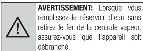 BEKO GA6124D - Remplissage du réservoir d'eau - 1
