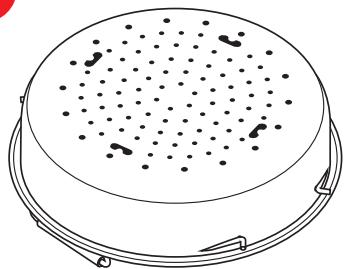 MOULINEX CE9528 - Comment installer le panier vapeur ? - 1