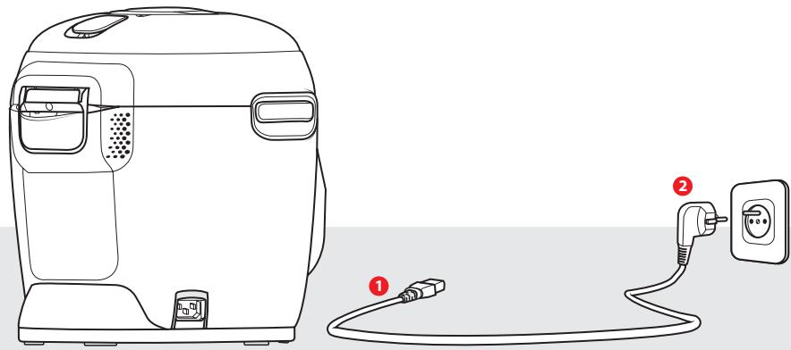 MOULINEX CE9528 - Mise en fonctionnement - 1