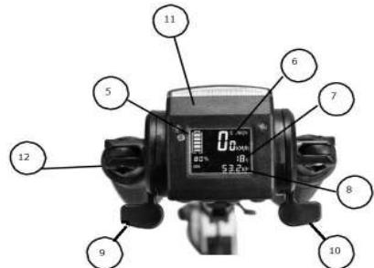 E-TWOW TROTTINETTEE2-EVO-V-56V10.5-RD - Marche/arrêt : - 2