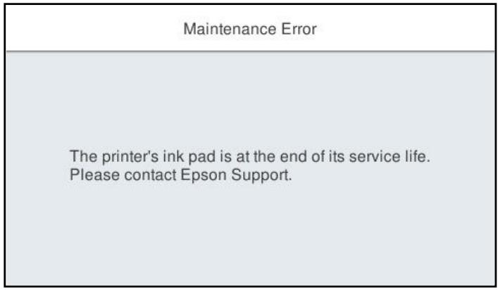 EPSON ET-5800 - Remplacement du boîtier de maintenance - 2