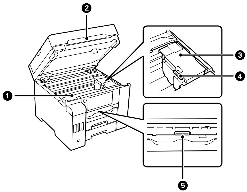 EPSON ET-5800 - Nom et fonction des pièces - 4