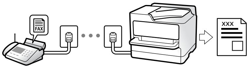 EPSON ET-5800 - Réception de fax sur l'imprimante - 1
