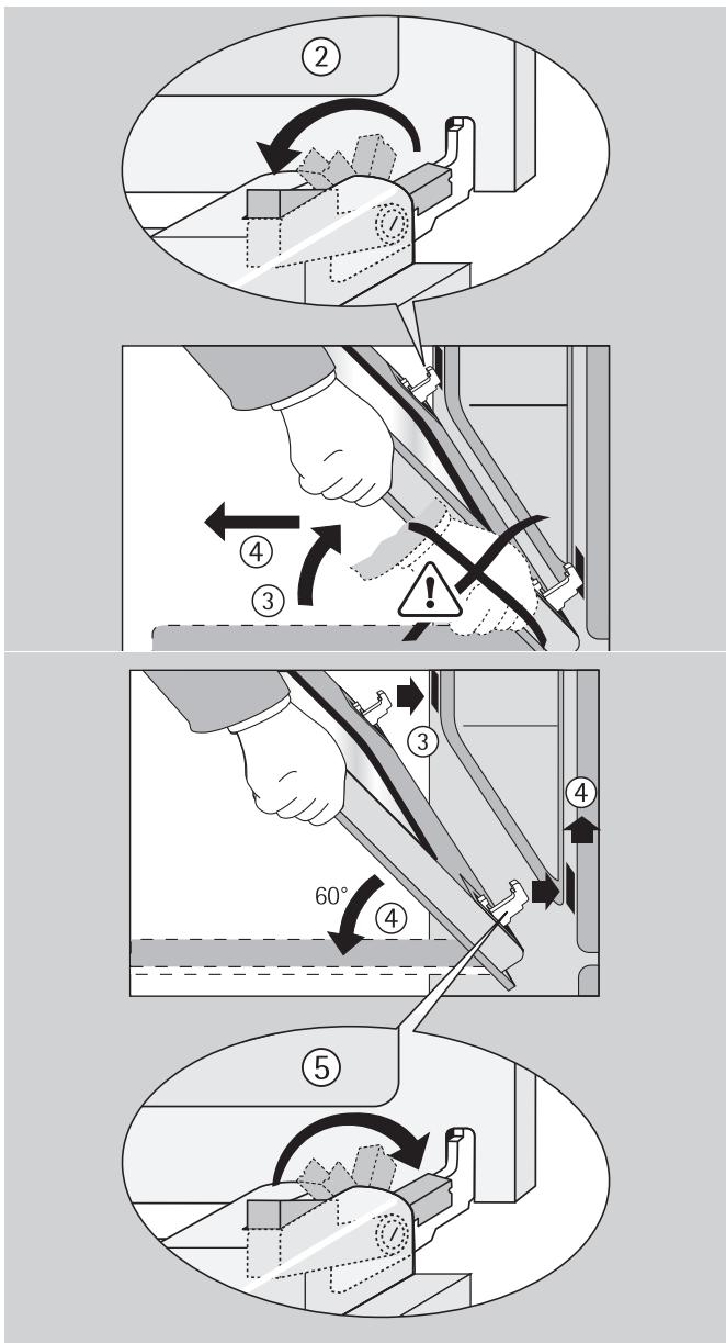 ARTHUR MARTIN FE 6450 NG - Replacer la porte du four - 1