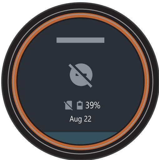 ASUS ZENWATCH 3 BROWN4279549 - Désactiver les notifications et visualiser le niveau de charge de la batterie - 1