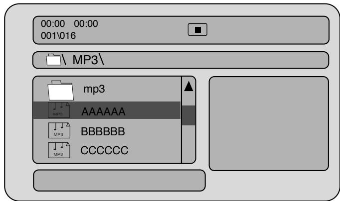 SCOTT DPX-I72 - Lecture d'un FORMAT MP3 - 1