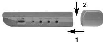 SCOTT DPX-I72 - Retrait du bloc de batterie - 1