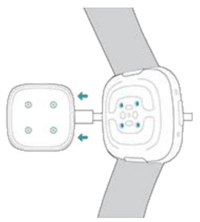FITBIT Versa 4 - Pour recharger Versa 4 : - 1