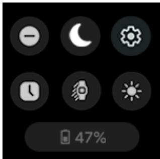 FITBIT Versa 4 - Vérifier le niveau de la batterie - 1