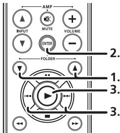 MARANTZ SA7003/N1B - Selectionner des PISTES d'un ALBUM different - 1