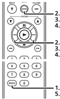 MARANTZ SA7003/N1B - Selection des informations a afficher sur les fichiers - 1