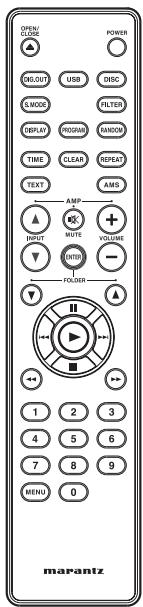 MARANTZ SA7003/N1B - Contrôle des accessoires - 1