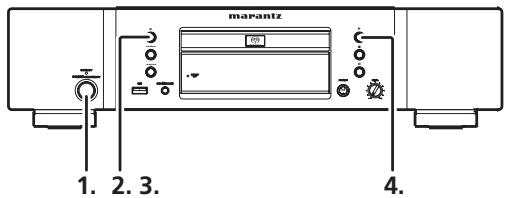 MARANTZ SA7003/N1B - Lecture sur le lecteur de CD SUPER AUDIO - 1