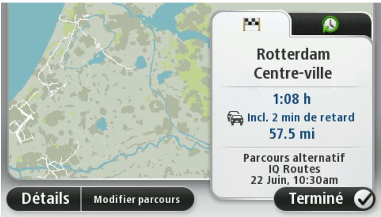 TOMTOM VIA 135M - Récapitulatif du parcours - 1