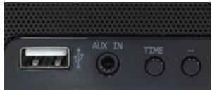 DCYBEL TIME UP - Écouter une SOURCE AUDIO filaire externe - 1
