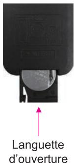 DCYBEL TIME UP - Changer la pile de la télécommande : - 1