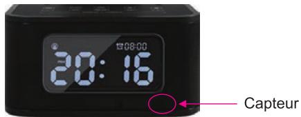 DCYBEL TIME UP - Plage d'utilisation de la télécommande - 1