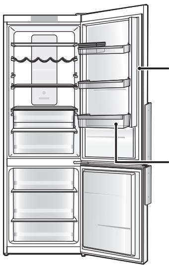 PANASONIC NR-BN31AS1-F - Congélateur - 3