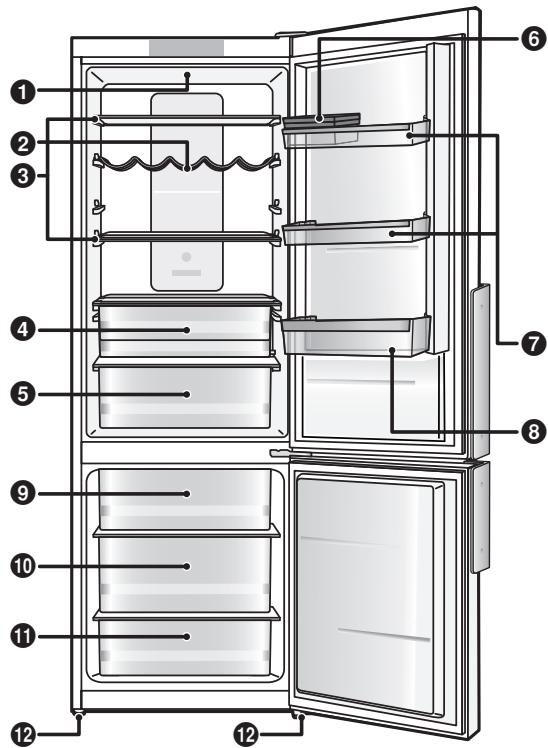 PANASONIC NR-BN31AS1-F - Compartiment du congélateur - 2