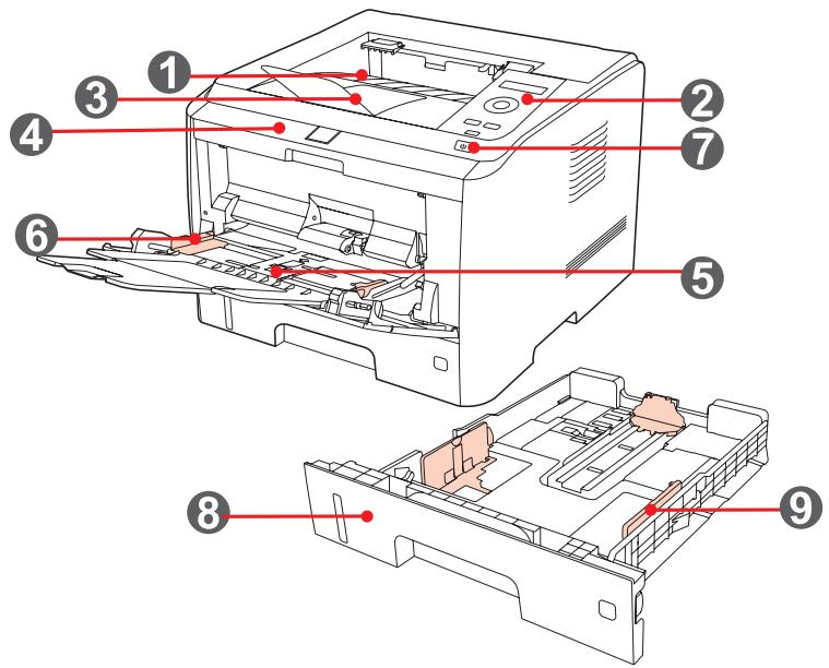 PANTUM P3500DN - Vue du produit - 1